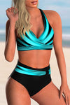 Liliana - Bikini Set with Cross Neckline and Print