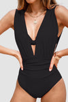 Michelle | Luxury Shaping Swimsuit with Deep V-Neck