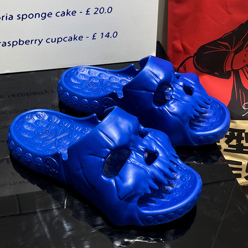 Bone Daddy | Skull Halloween Slippers For Men