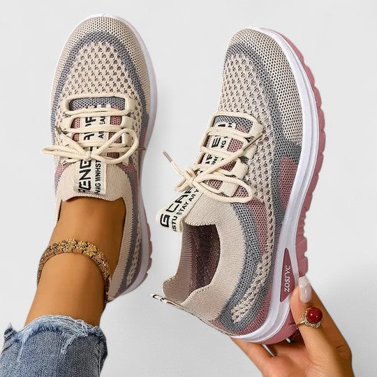 Koda | Women’s Mesh Chunky Trainers with Breathable Upper