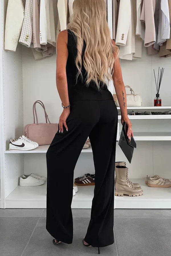Maribel | Women’s Co-ord Set with Draped Top