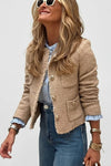 Camille Rousseau | Elegant Tweed Jacket For Women
