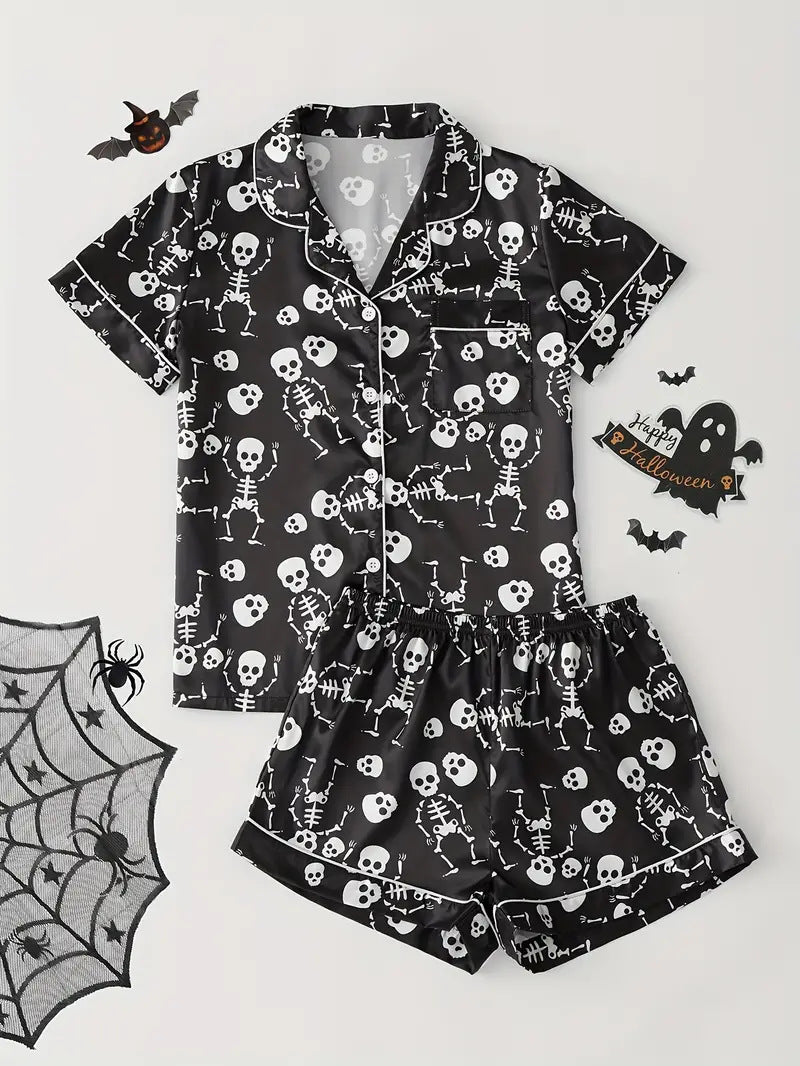 Spooky Pumpkin | Halloween Pyjama Set For Women