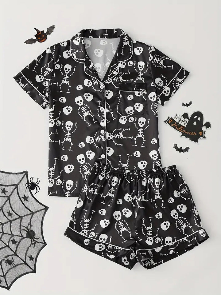 Spooky Pumpkin | Halloween Pyjama Set For Women