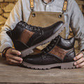 Hugh Kingsley | Retro Leather Boots For Men