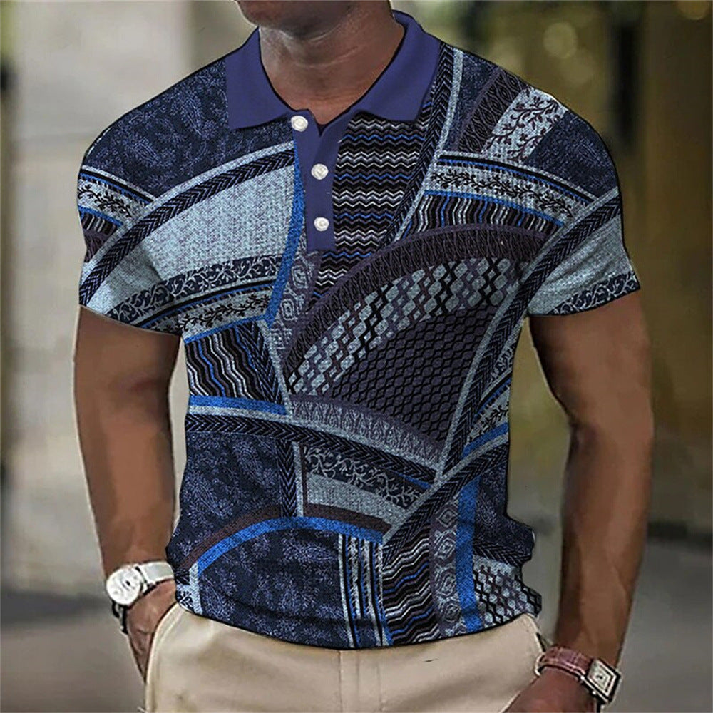 Mason Ward | Colour Block Polo Shirt For Men