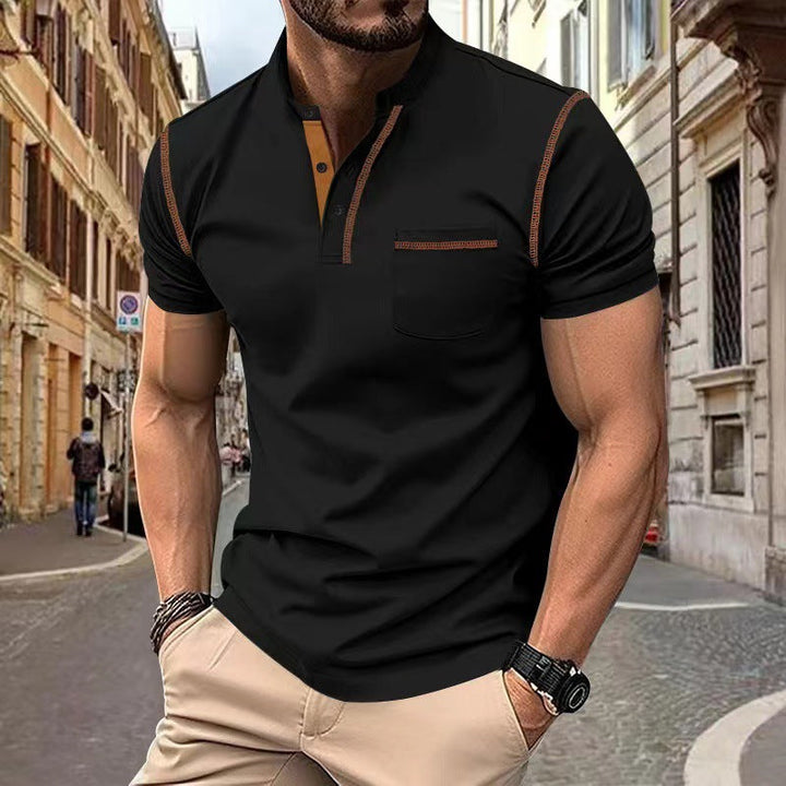 Owen Fitzgerald | Classic Cotton Polo Shirt For Men