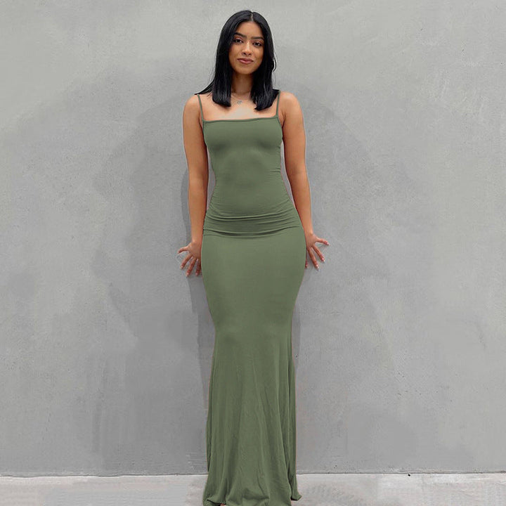Sienna Clarke | Slim-Fit Cami Maxi Dress For Women