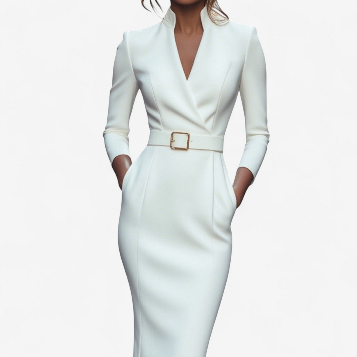 Abilene | Women’s Belted Dress with Waist Belt