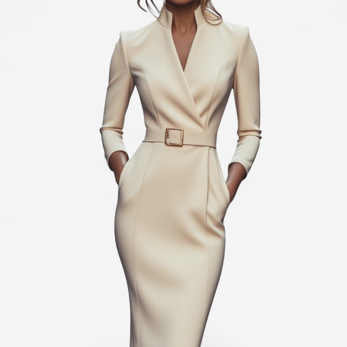 Abilene | Women’s Belted Dress with Waist Belt