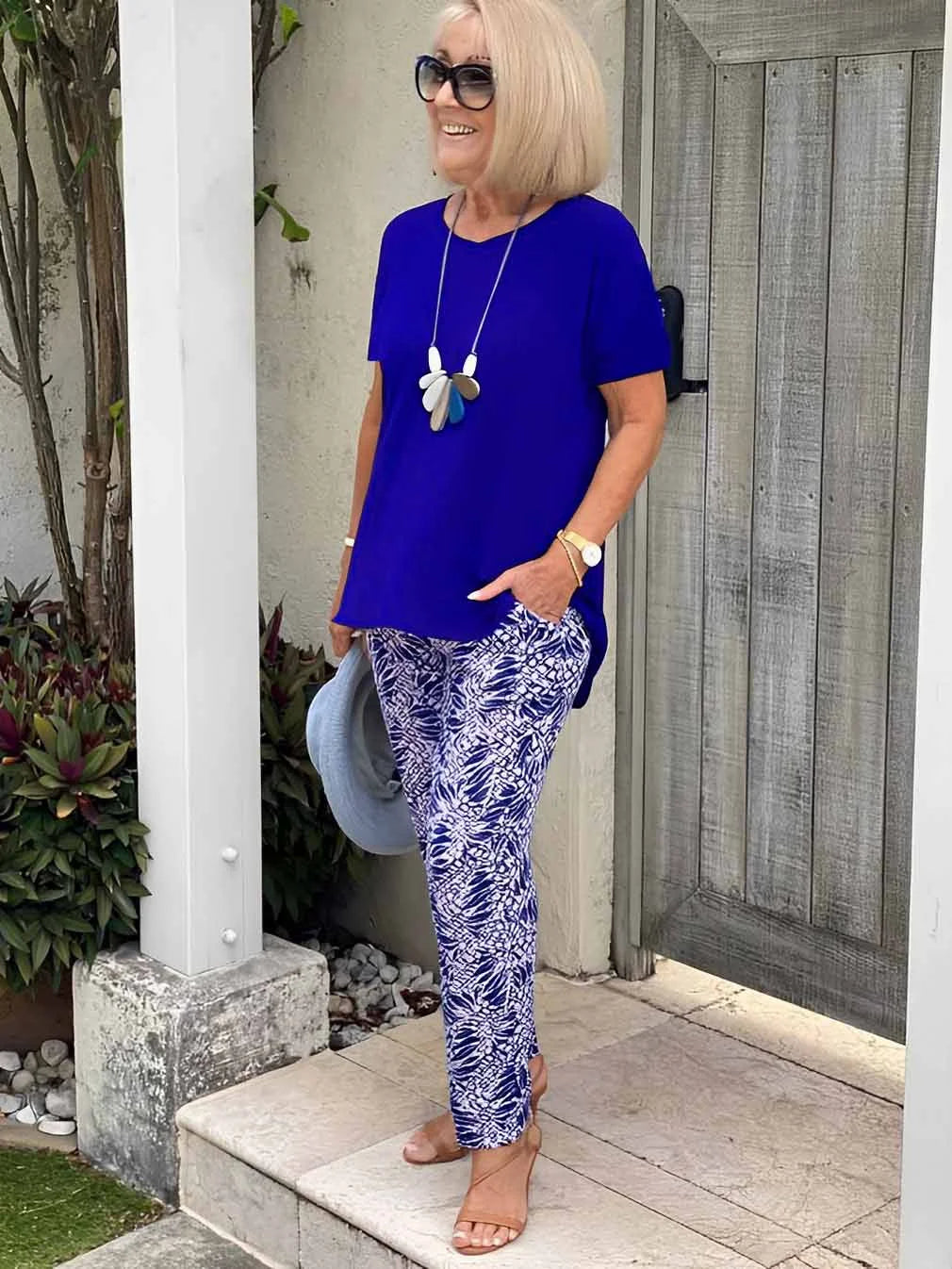 Helen | Women’s Coastal Set Two-Piece with Flowing Comfort