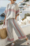 Imogen™ | Striped Two-Piece Set