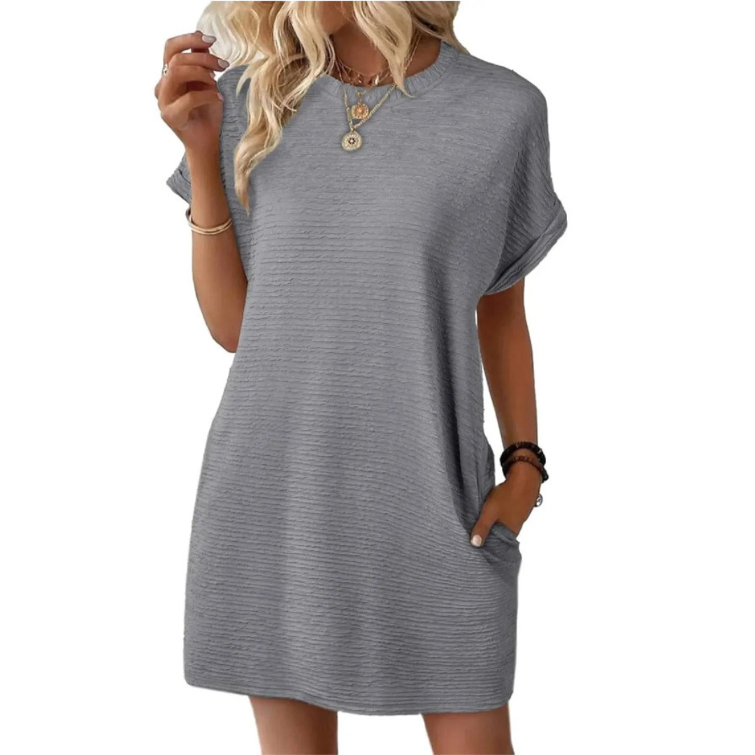 Pippa | Women’s T-Shirt Dress with Side Pockets