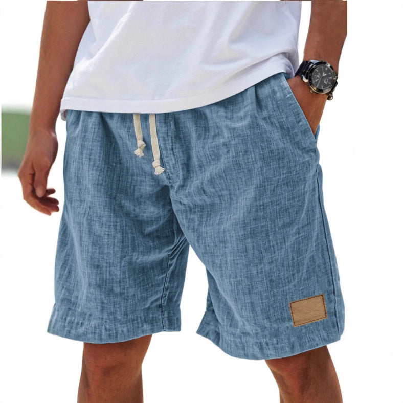 Noah Kirkland | Linen Blend Relaxed Shorts For Men