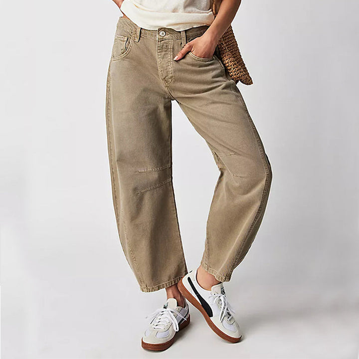 Sienna Barrett | Wide-Leg Straight Trousers For Women