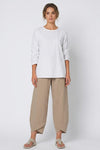 Beatrice Moreau | Relaxed Linen Blend Pants For Women