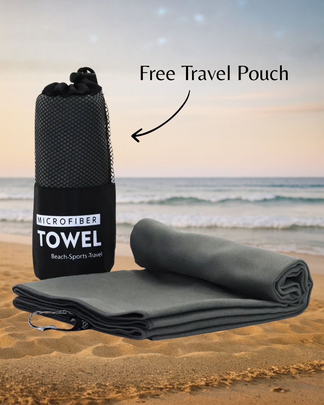 Belle | Women’s Microfiber Travel Towel with Quick-Dry
