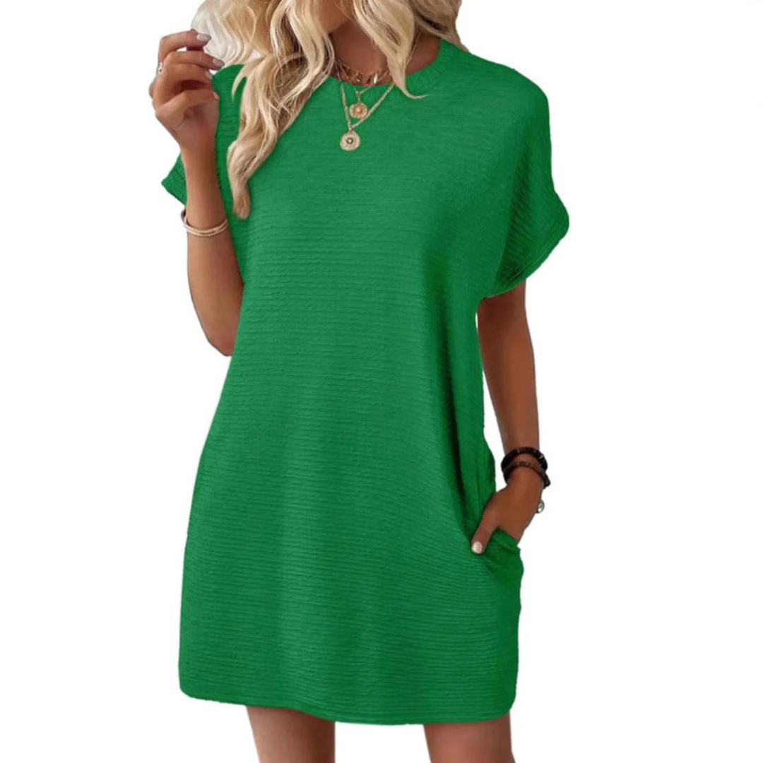 Tara | Women’s Oversized T-Shirt Dress with Pockets