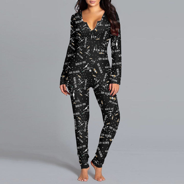 Black Cat Society | Black Cat Halloween Jumpsuit For Women