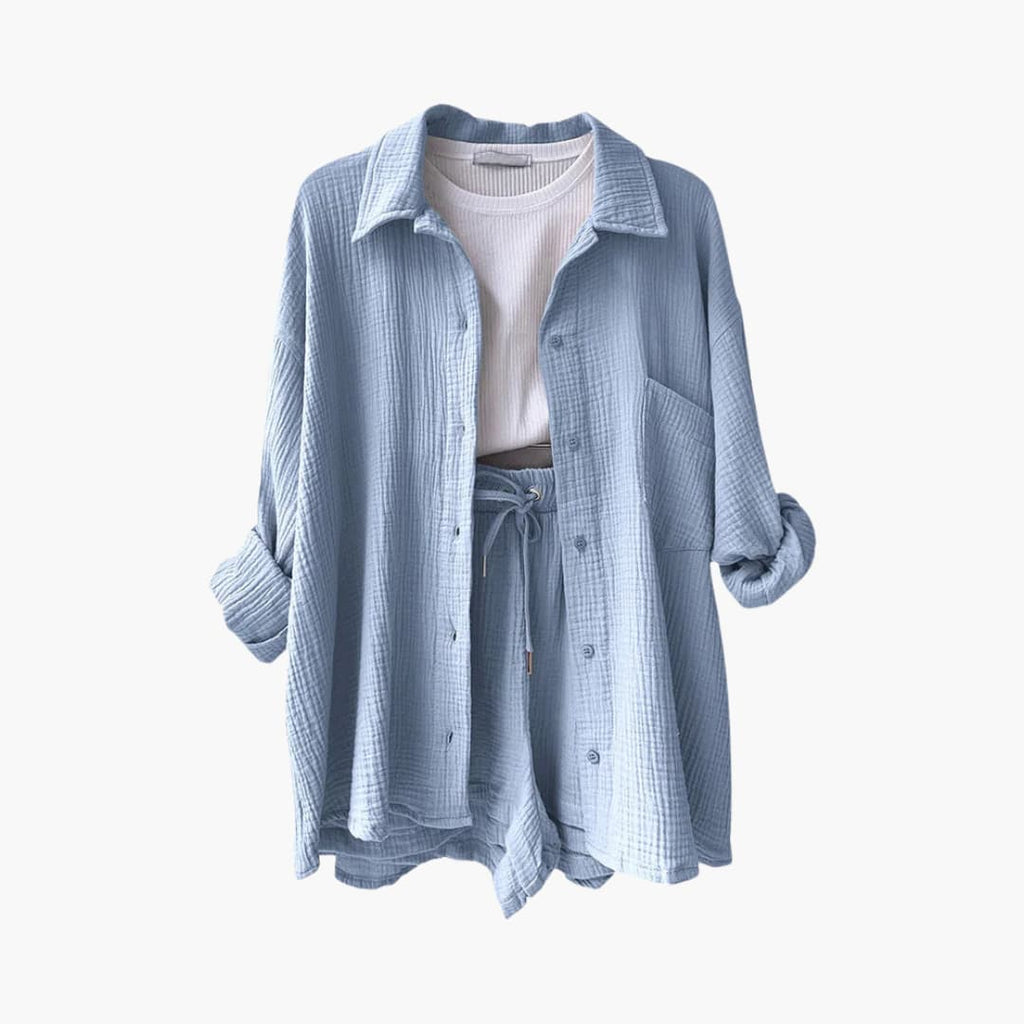 Rosalie | Women’s Casual Two Piece Set with Shorts