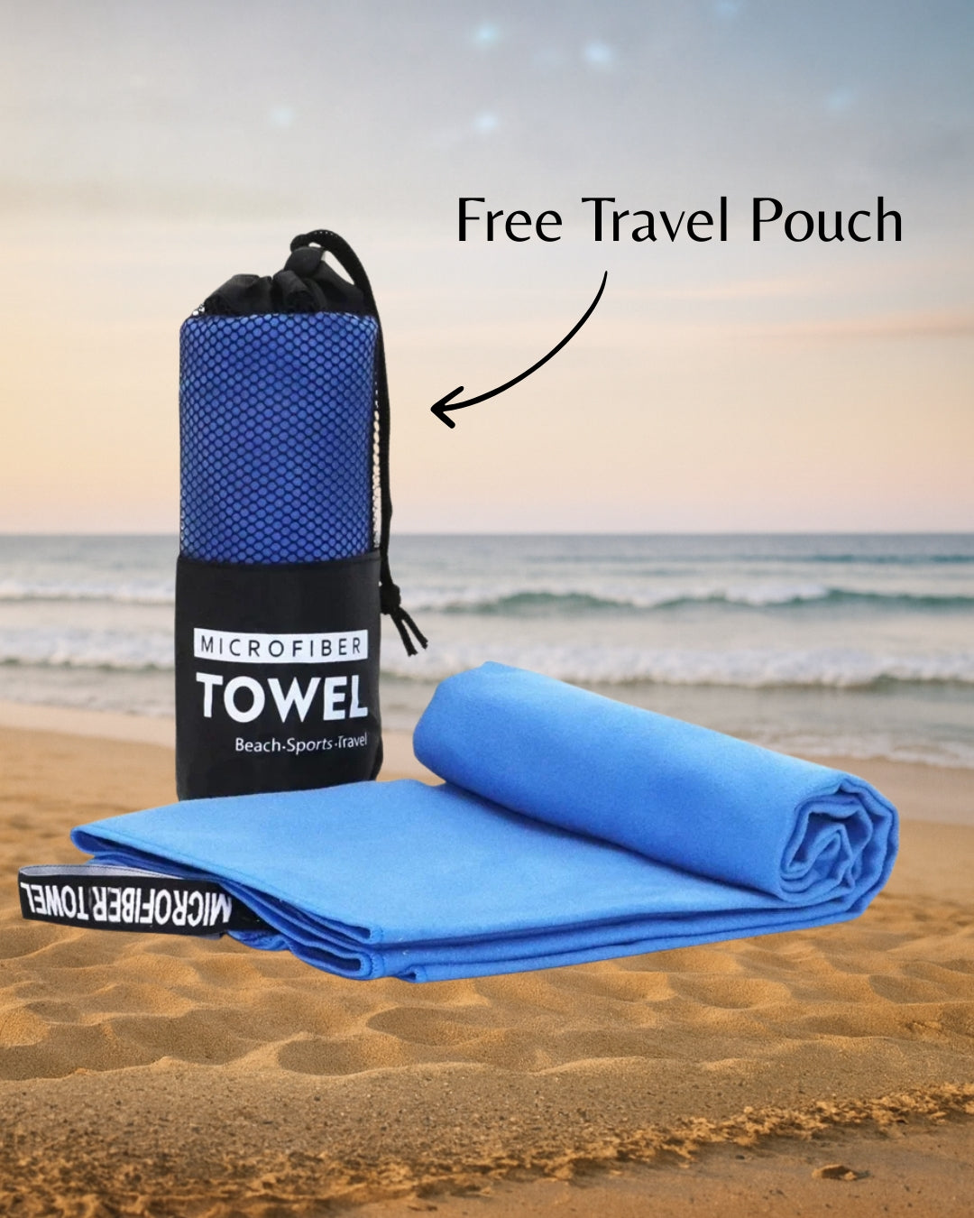 Belle | Women’s Microfiber Travel Towel with Quick-Dry