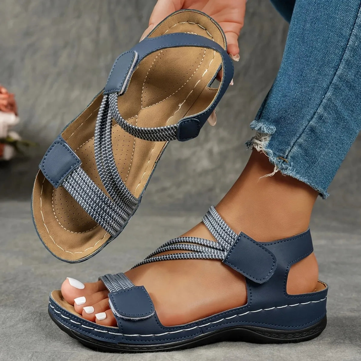 Sloane | Women’s Comfort Sandals with Adjustable Straps