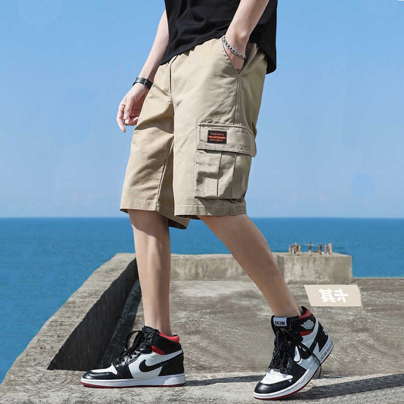 Grayson Pemberton | Cotton Cargo Workwear Shorts For Men
