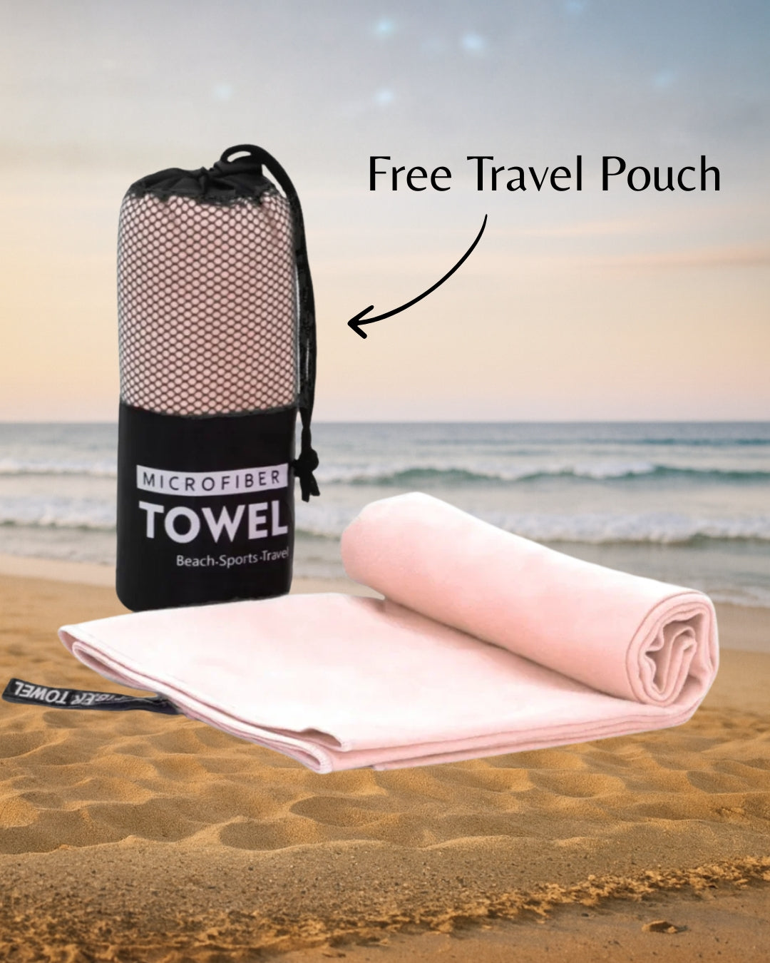 Belle | Women’s Microfiber Travel Towel with Quick-Dry