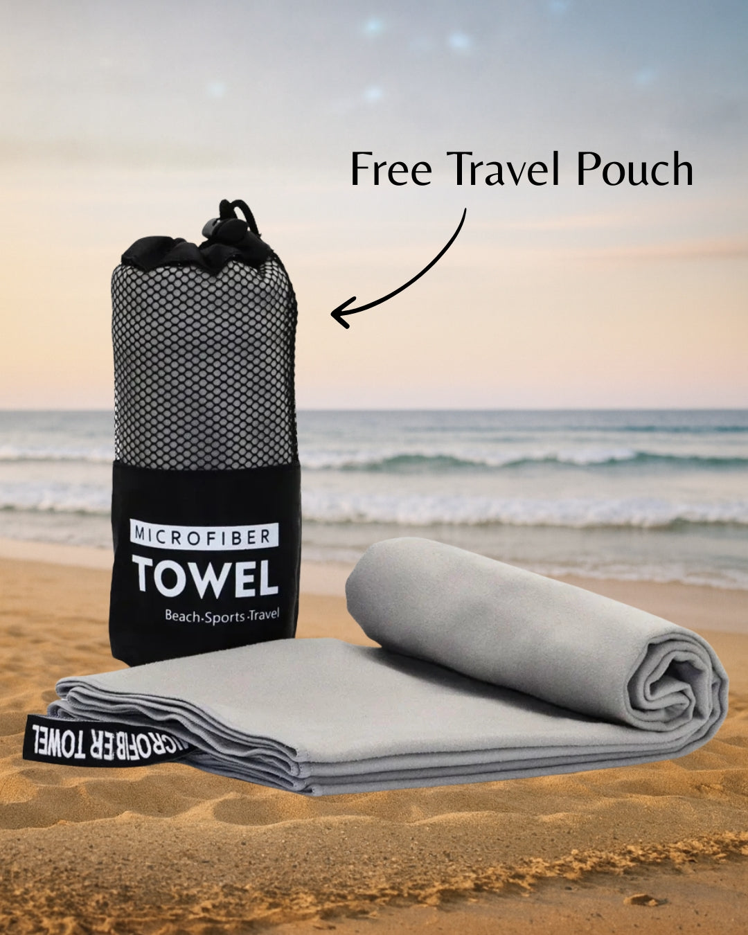 Belle | Women’s Microfiber Travel Towel with Quick-Dry