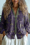 Martha™ | Relaxed Blouse with Nature Print
