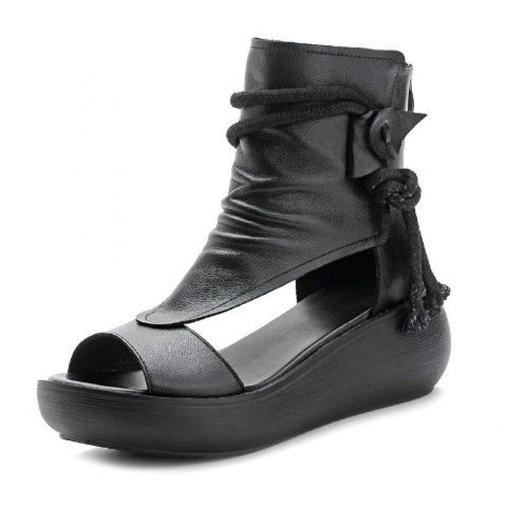 Rosie Kavanagh | Soft Leather Platform Sandals For Women