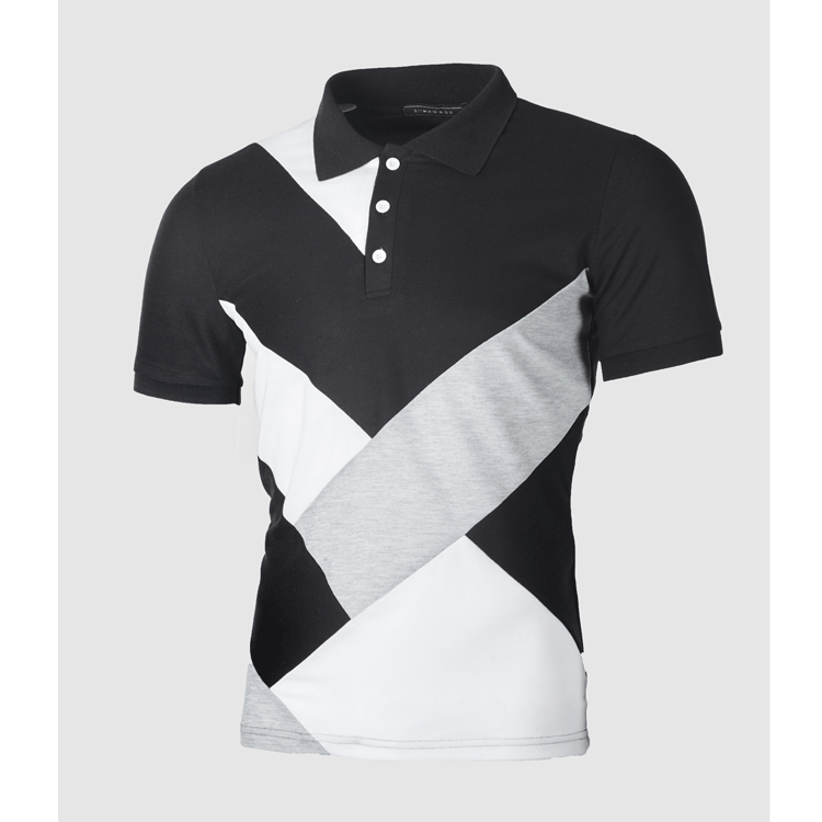 Jasper Reid | Colour Block Polo Shirt For Men