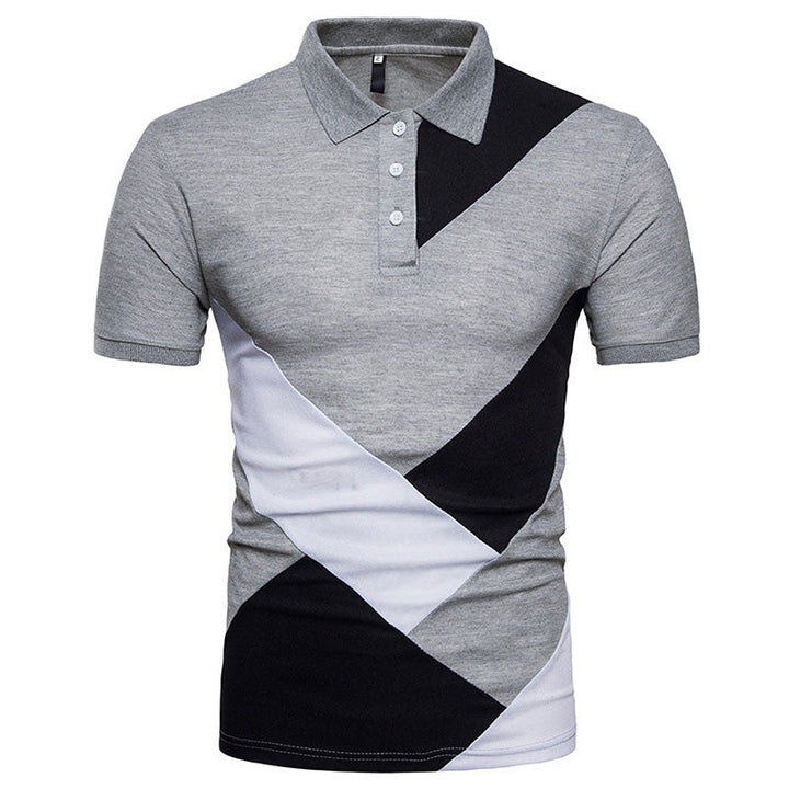 Jasper Reid | Colour Block Polo Shirt For Men