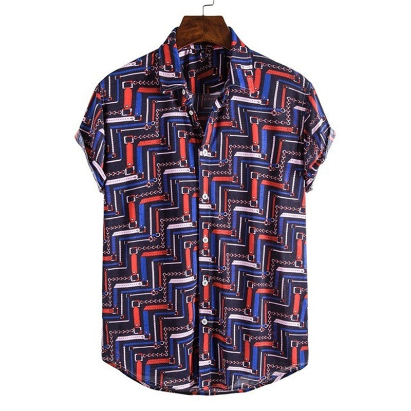 Connor Bailey | Printed Casual Shirt For Men