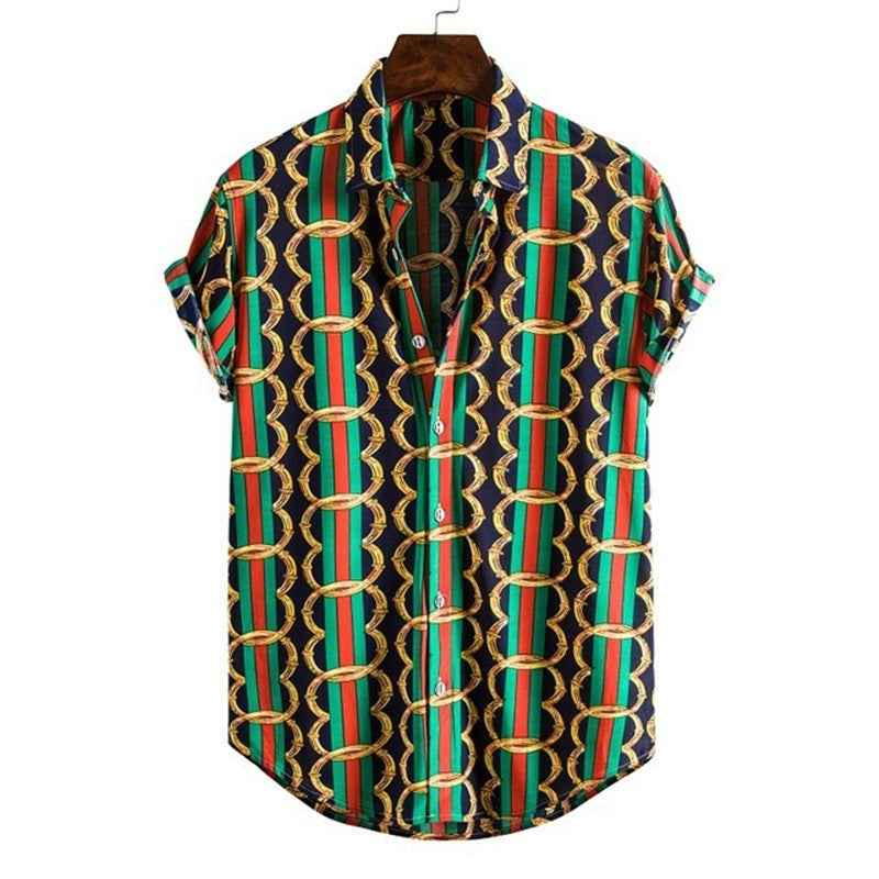 Connor Bailey | Printed Casual Shirt For Men