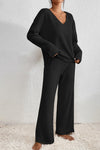 Evangeline Ribbed Knit Lounge Set