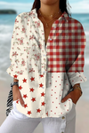 Elise™ | Country Patchwork Blouse