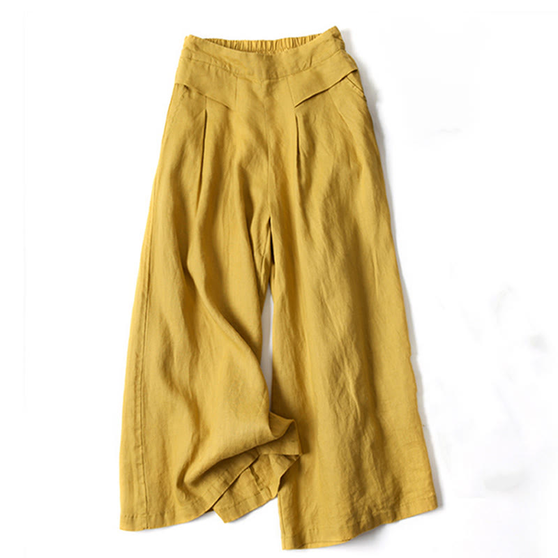 Marisa | Women’s Wide-Leg Relaxed Pants with Soft Waistband