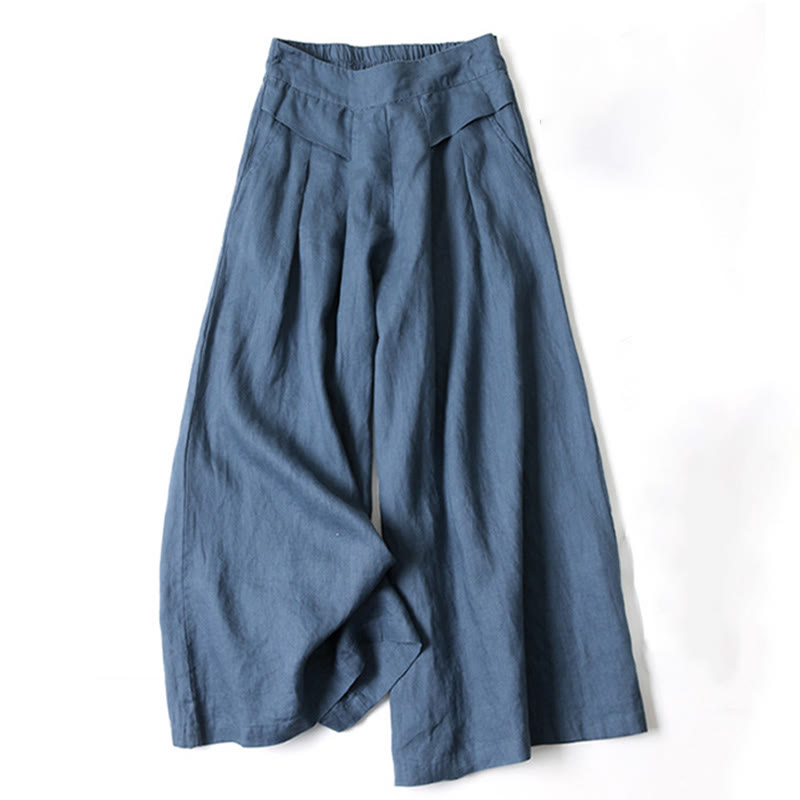 Marisa | Women’s Wide-Leg Relaxed Pants with Soft Waistband