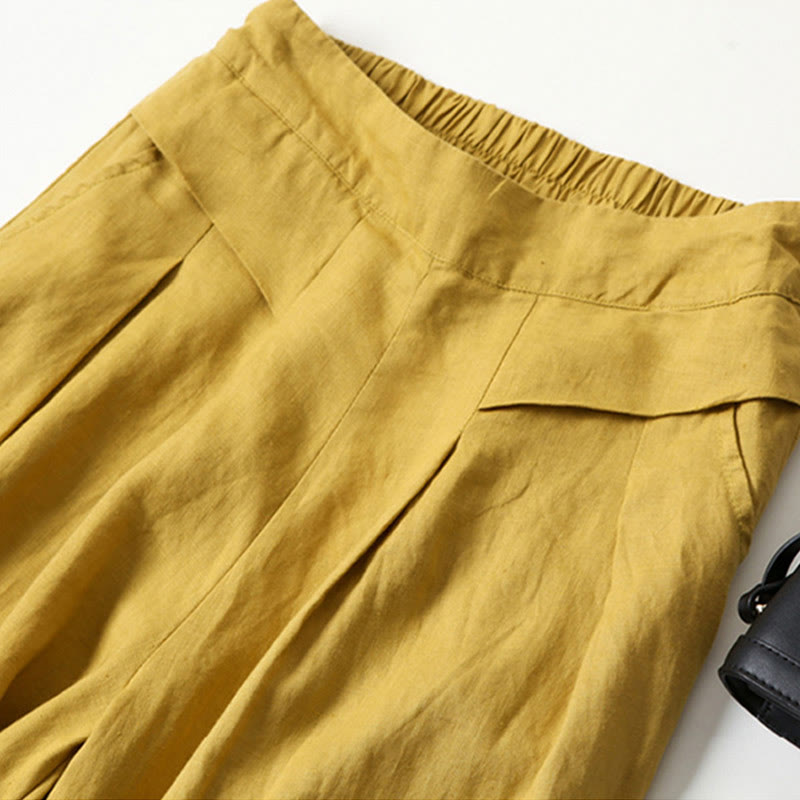 Marisa | Women’s Wide-Leg Relaxed Pants with Soft Waistband