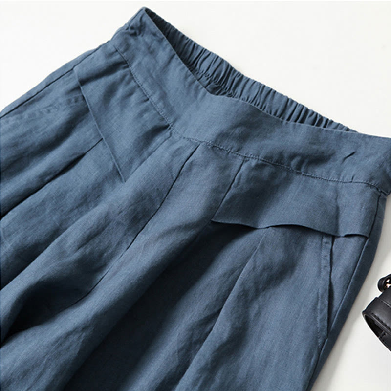 Marisa | Women’s Wide-Leg Relaxed Pants with Soft Waistband