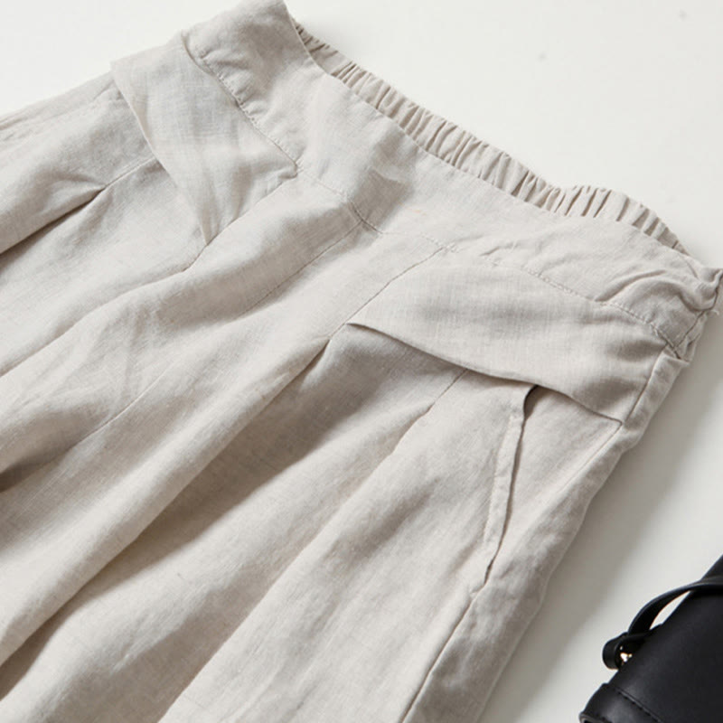 Marisa | Women’s Wide-Leg Relaxed Pants with Soft Waistband