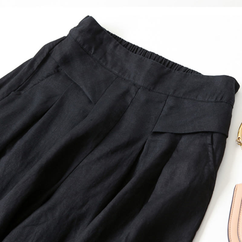 Marisa | Women’s Wide-Leg Relaxed Pants with Soft Waistband