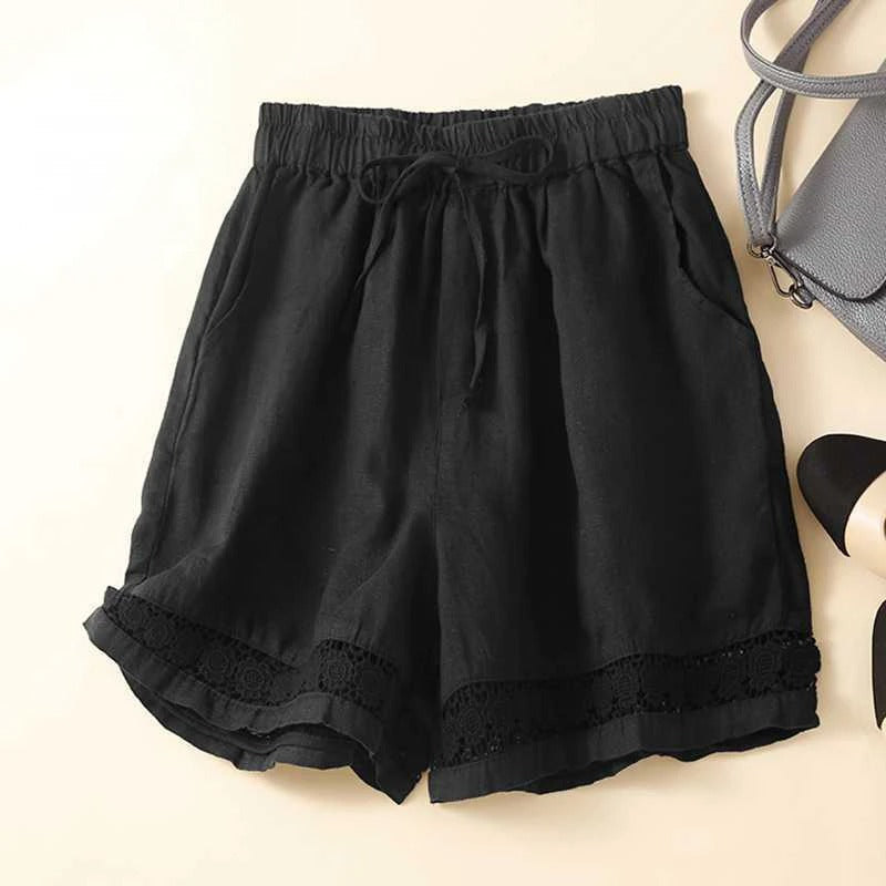 Rica | Women’s Relaxed Shorts with Embroidery