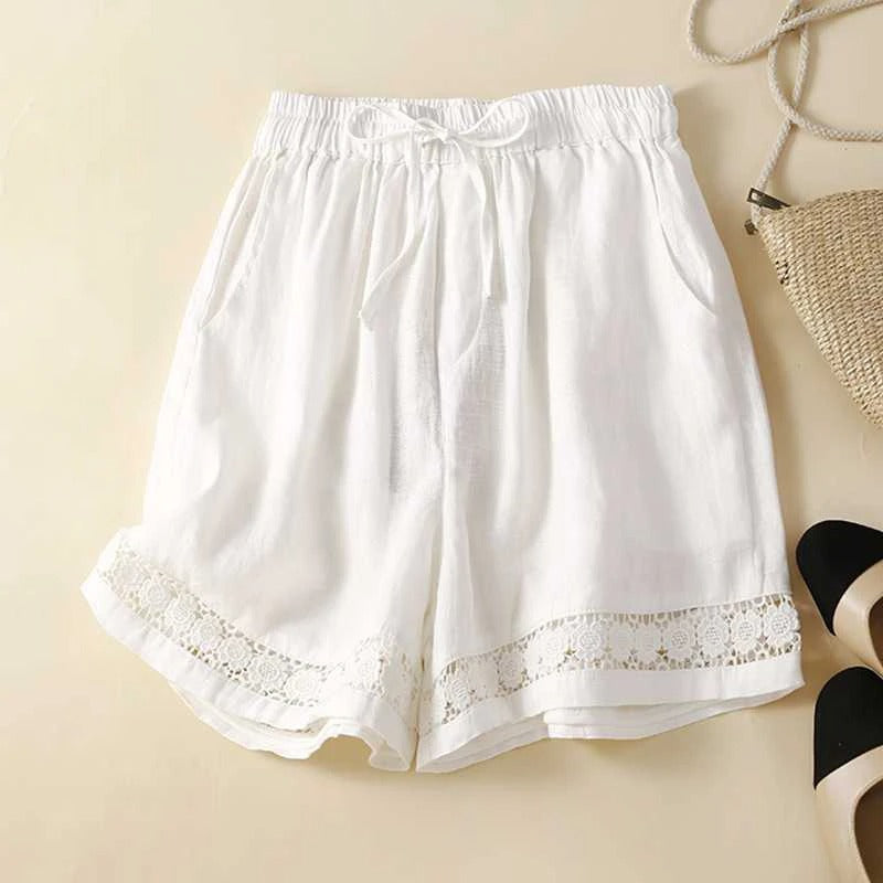 Rica | Women’s Relaxed Shorts with Embroidery