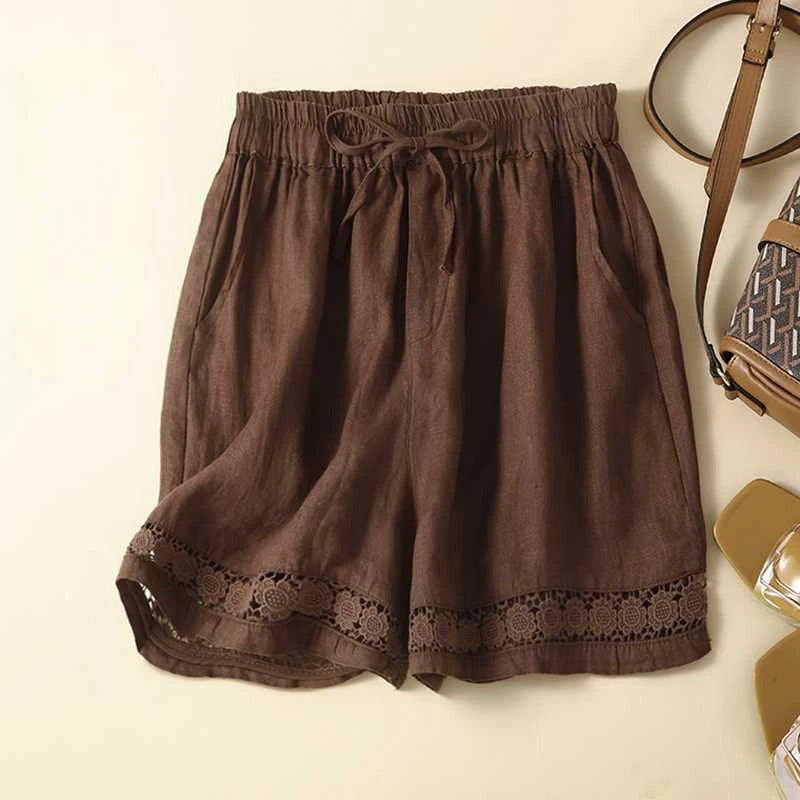 Rica | Women’s Relaxed Shorts with Embroidery
