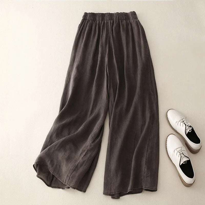 Nicole | Women’s Elegant Loose Waistband Pants with Comfort