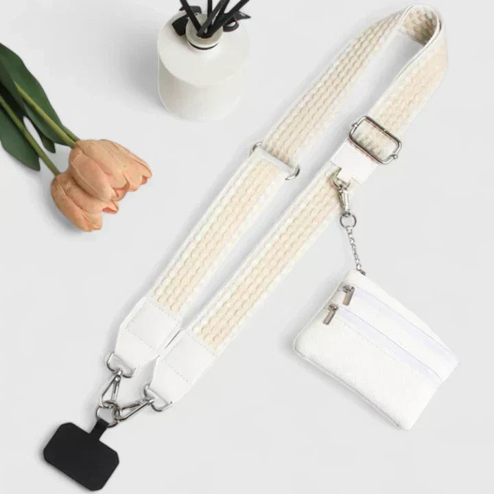Delyora | Women’s Elegant Phone Holder with Crossbody Strap