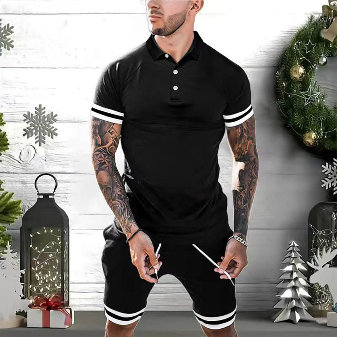 Wesley Chandler | Polo Shirt And Shorts Set For Men
