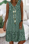 Acacia™ | Sleeveless Floral V-Neck Dress